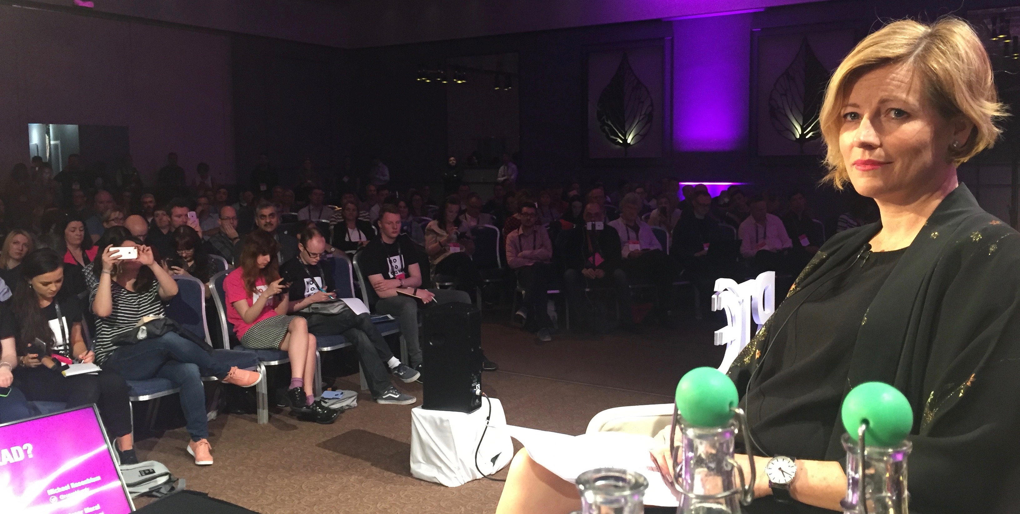 view from the panel