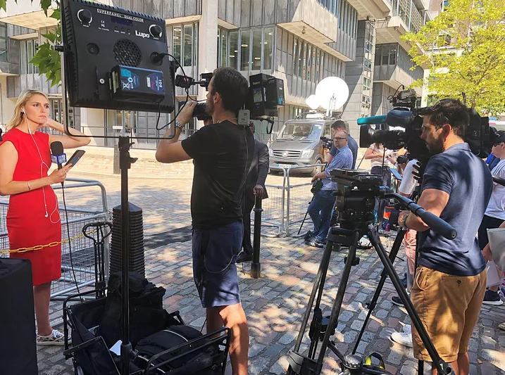 TV News Crew