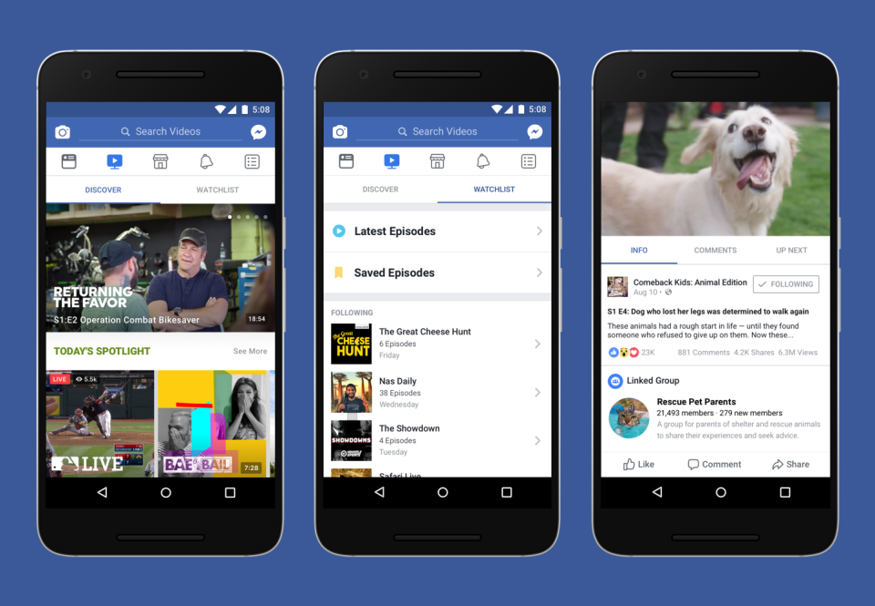 Facebook Watch Facebook Watch